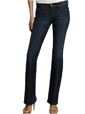 Citizens of Humanity Kelly Boot Cut Mid Rise Jeans Dark Wash Y2K Made Made USA